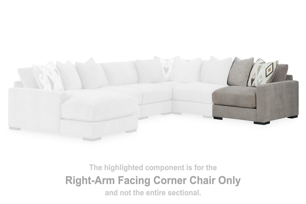 Aslan Court Sectional with Chaise - De Avenue Furniture
