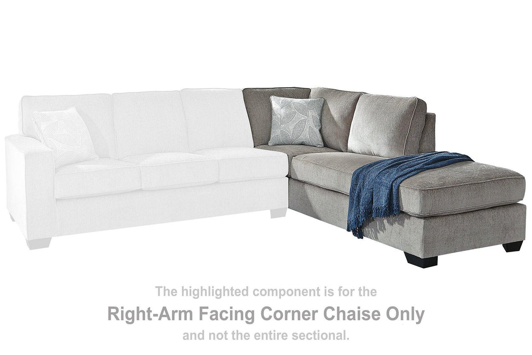 Altari Sectional with Chaise - De Avenue Furniture