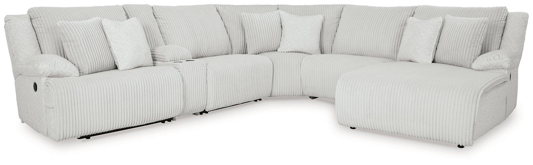 Top Tier Reclining Sectional with Chaise - De Avenue Furniture