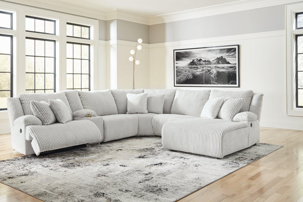 Top Tier Reclining Sectional with Chaise - De Avenue Furniture