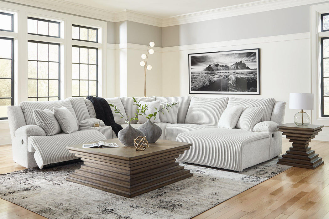 Top Tier Reclining Sectional with Chaise - De Avenue Furniture