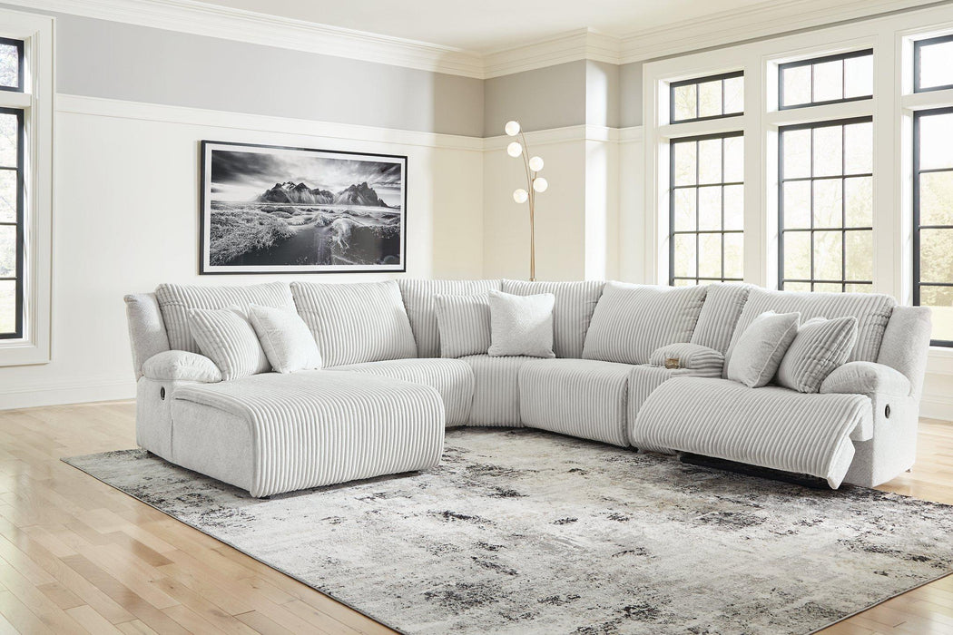 Top Tier Reclining Sectional with Chaise - De Avenue Furniture