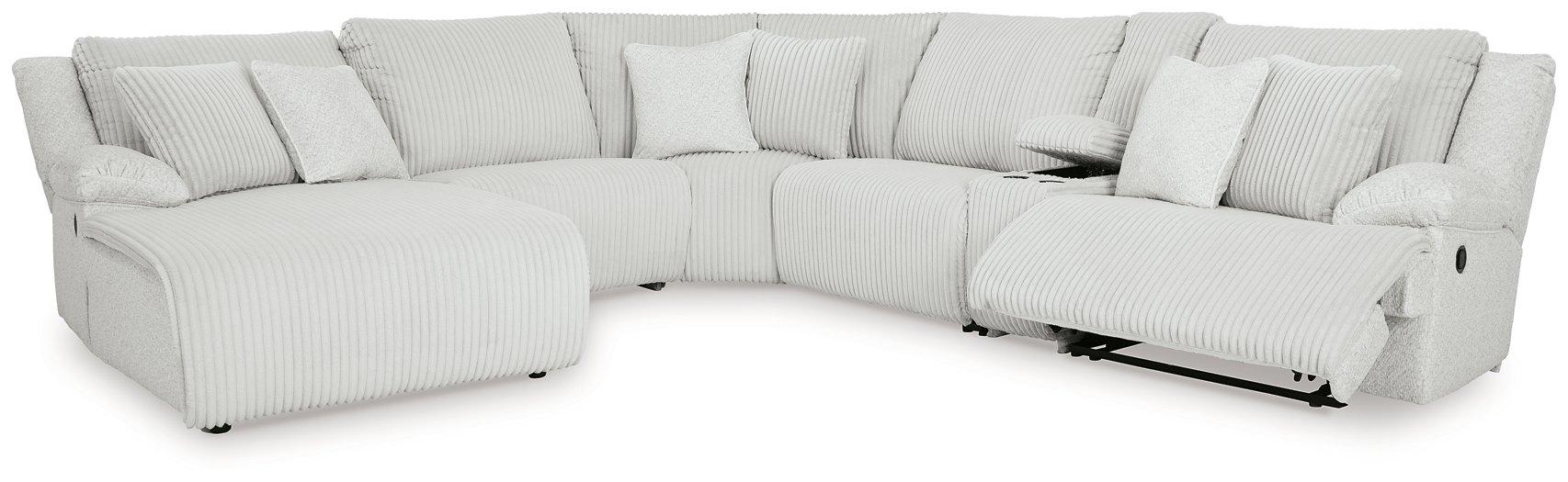 Top Tier Reclining Sectional with Chaise - De Avenue Furniture