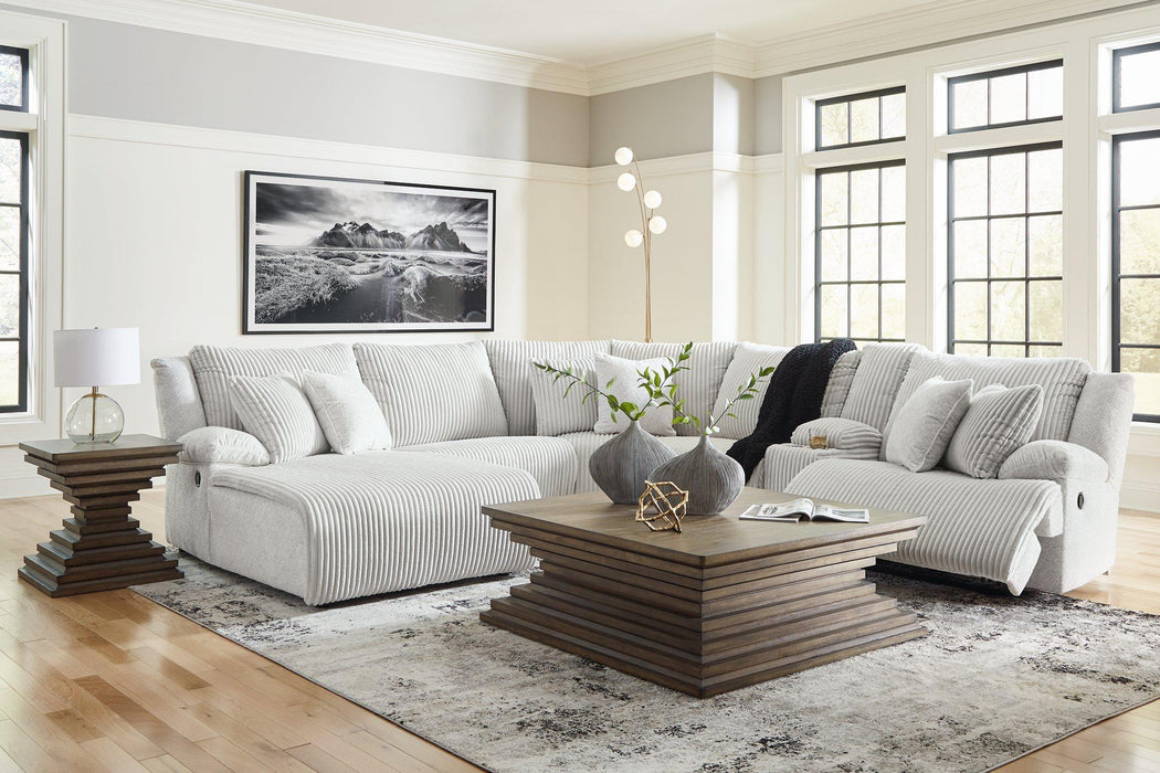 Top Tier Reclining Sectional with Chaise - De Avenue Furniture