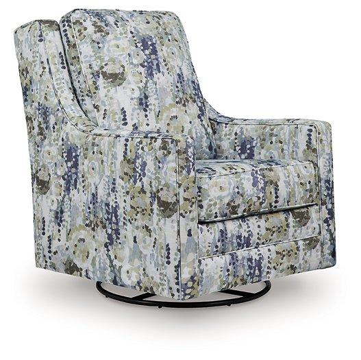 Dustinford Swivel Glider Accent Chair - De Avenue Furniture