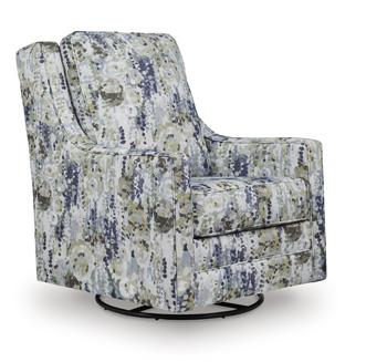 Dustinford Swivel Glider Accent Chair - De Avenue Furniture
