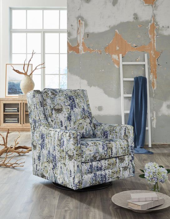 Dustinford Swivel Glider Accent Chair - De Avenue Furniture