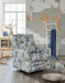 Dustinford Swivel Glider Accent Chair - De Avenue Furniture