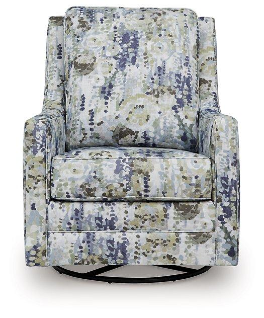 Dustinford Swivel Glider Accent Chair - De Avenue Furniture