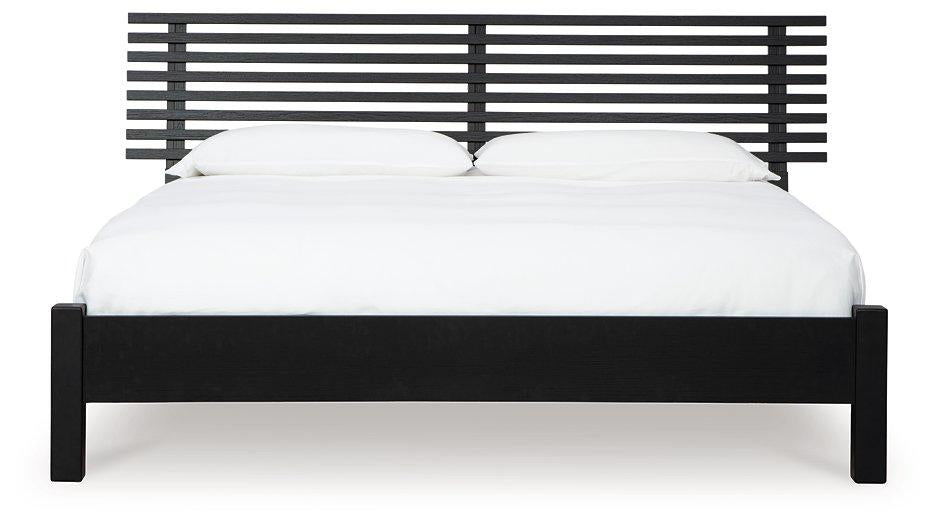 Danziar Slat Bed - De Avenue Furniture