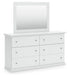 Bostwick Shoals Dresser and Mirror - De Avenue Furniture