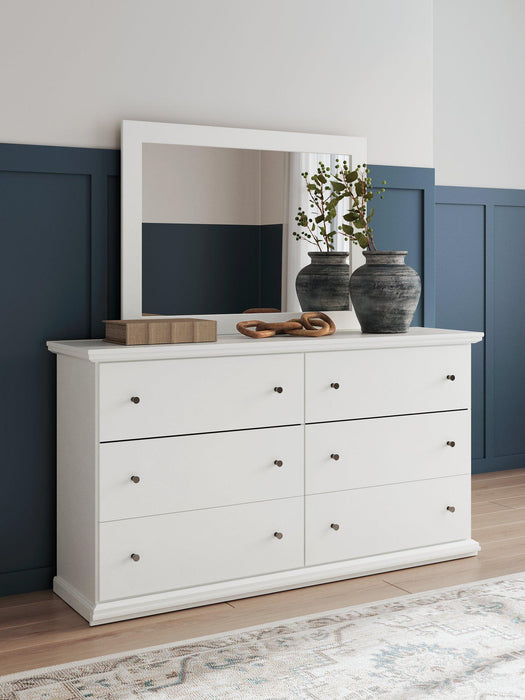 Bostwick Shoals Dresser and Mirror - De Avenue Furniture