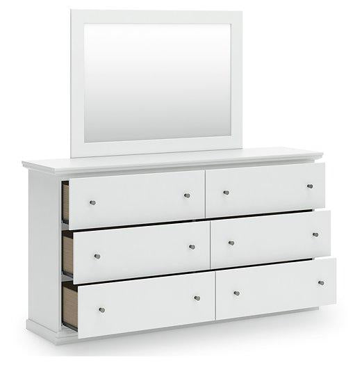 Bostwick Shoals Dresser and Mirror - De Avenue Furniture