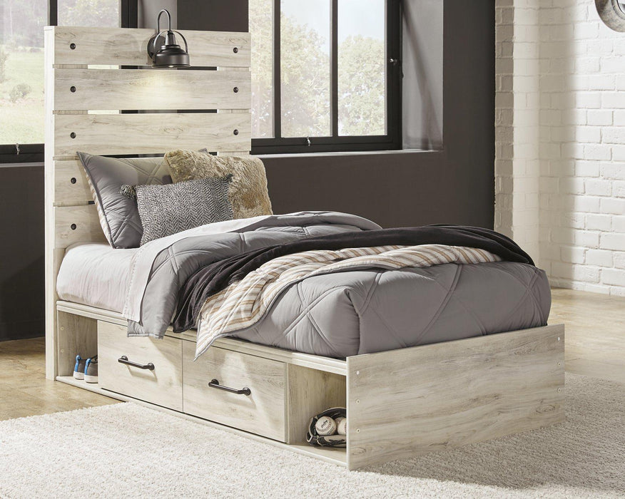 Cambeck Bed with 2 Storage Drawers - De Avenue Furniture