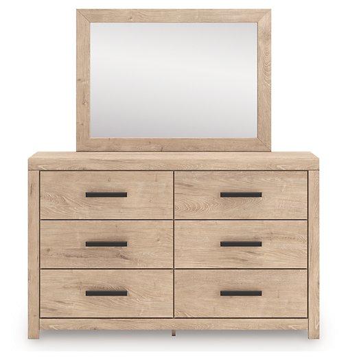 Sanginlane Dresser and Mirror - De Avenue Furniture