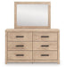 Sanginlane Dresser and Mirror - De Avenue Furniture
