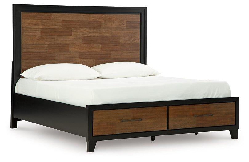 Kraeburn Panel Storage Bed - De Avenue Furniture