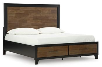 Kraeburn Panel Storage Bed - De Avenue Furniture