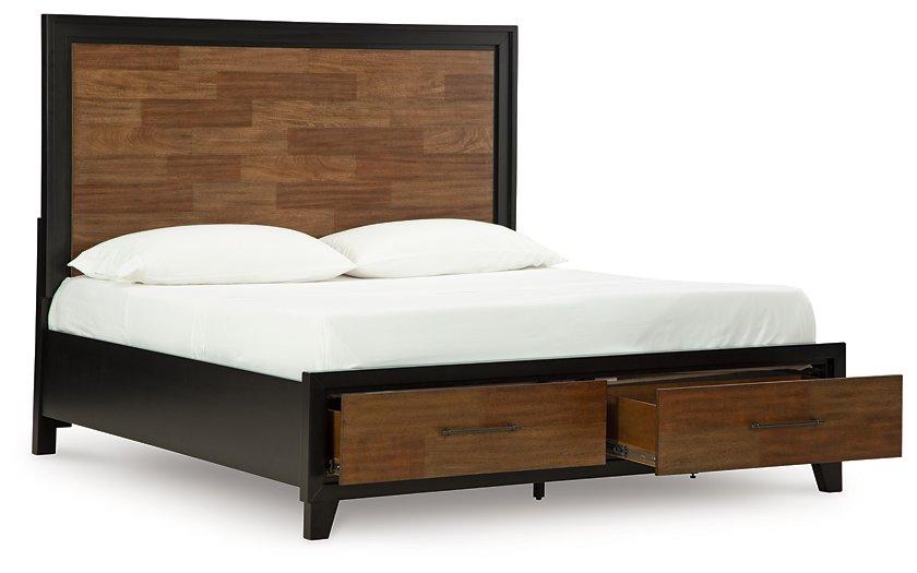 Kraeburn Panel Storage Bed - De Avenue Furniture