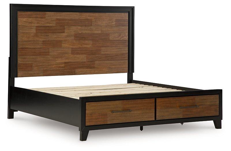 Kraeburn Panel Storage Bed - De Avenue Furniture