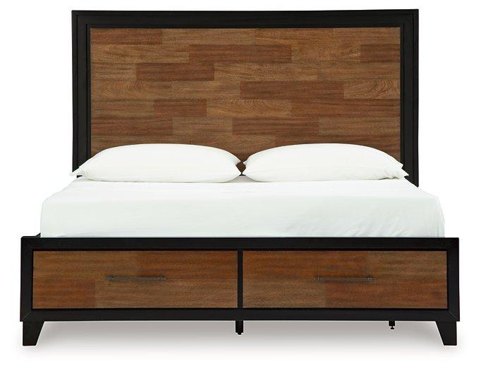 Kraeburn Panel Storage Bed - De Avenue Furniture