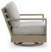 Kimpton Isle Outdoor Swivel Lounge Chair with Cushion - De Avenue Furniture