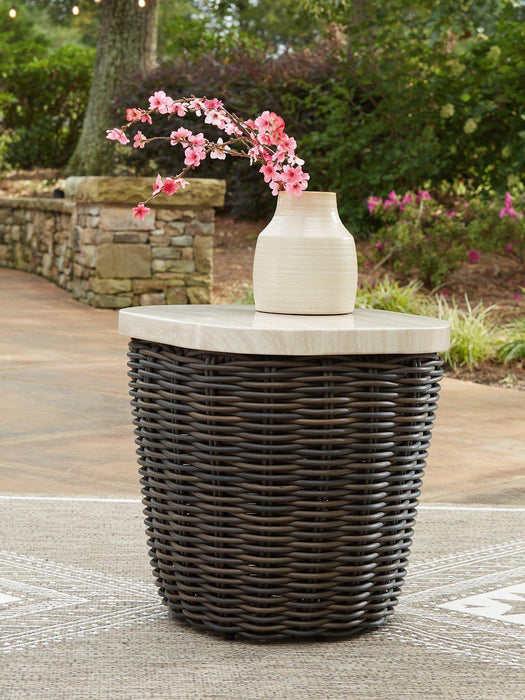 Kimora Outdoor End Table - De Avenue Furniture