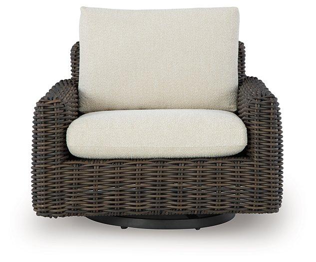 Kimora Outdoor Swivel Lounge Chair - De Avenue Furniture