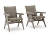 Cliff Trails Outdoor Rocking Arm Chair (Set of 2) - De Avenue Furniture