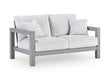 Hurley Park Outdoor Loveseat with Cushion - De Avenue Furniture