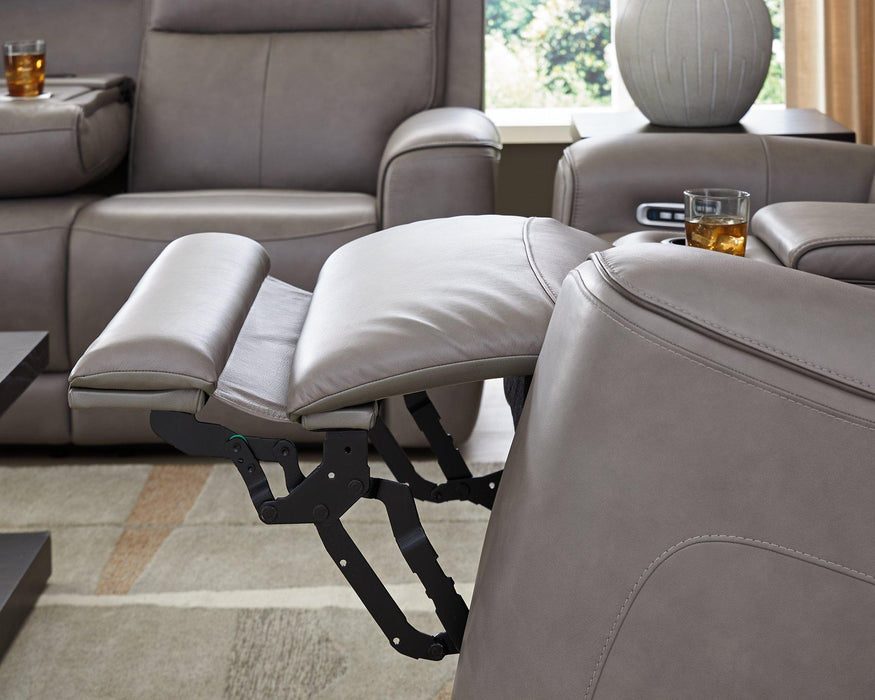 5Z-Comfort Power Reclining Loveseat with Console - De Avenue Furniture