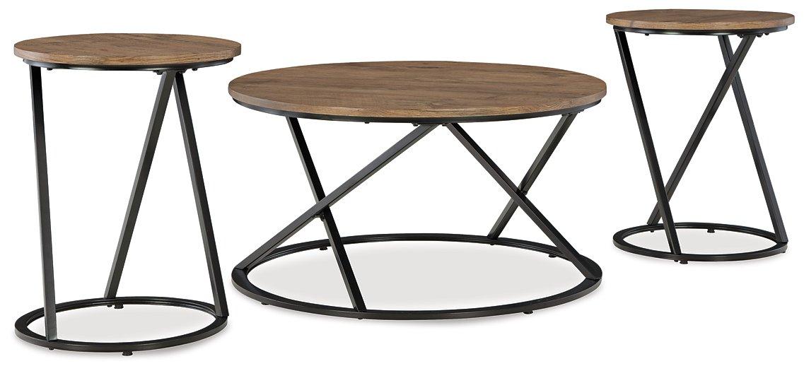 Cassbryn Table (Set of 3) - De Avenue Furniture