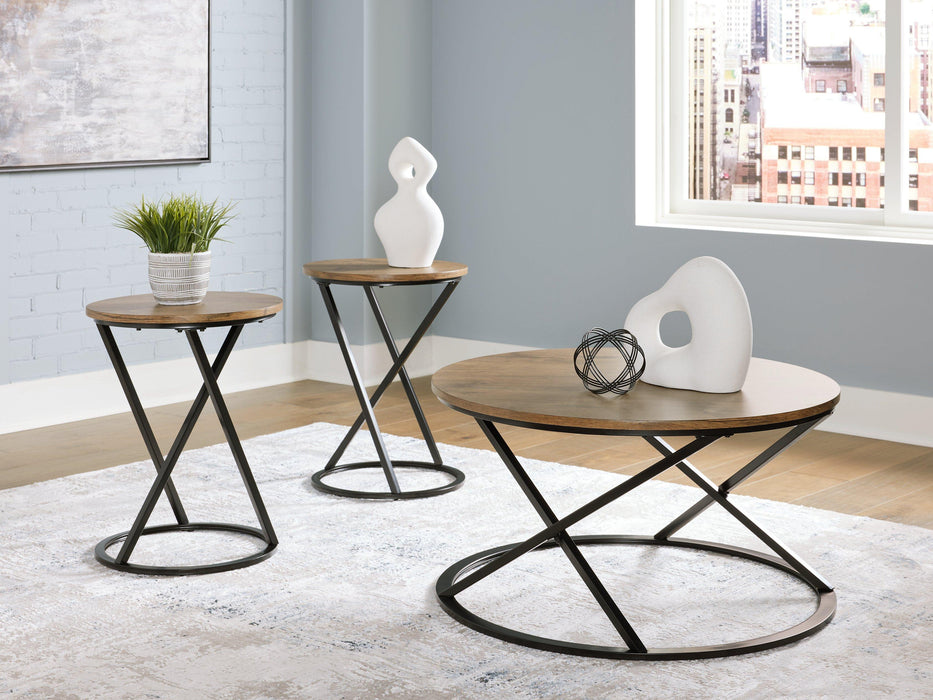 Cassbryn Table (Set of 3) - De Avenue Furniture