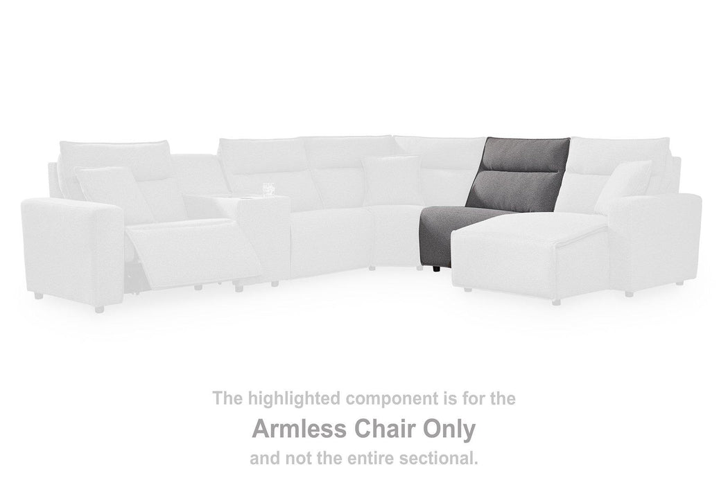 Modmax II Power Reclining Sectional with Audio Consoles - De Avenue Furniture