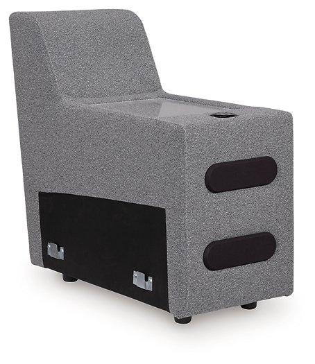 Modmax II Power Reclining Sectional with Audio Consoles - De Avenue Furniture