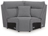 Modmax Reclining Sectional with Audio Console - De Avenue Furniture