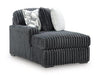 Midnight-Madness Sectional with Chaise - De Avenue Furniture
