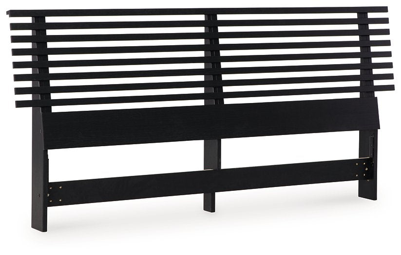 Danziar Slat Bed - De Avenue Furniture