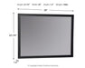 Danziar Bedroom Mirror - De Avenue Furniture