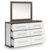 Kendanport Dresser and Mirror - De Avenue Furniture