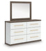 Kendanport Dresser and Mirror - De Avenue Furniture