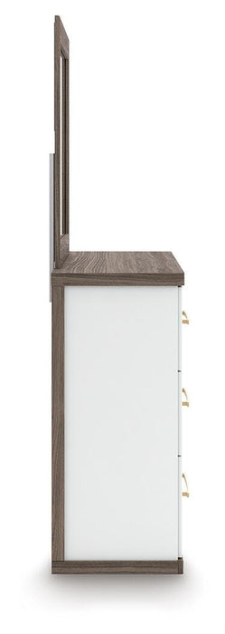 Kendanport Dresser and Mirror - De Avenue Furniture