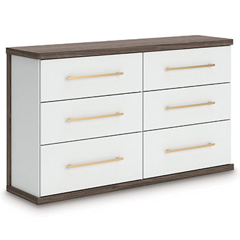 Kendanport Dresser and Mirror - De Avenue Furniture