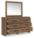 Broachmyn Dresser and Mirror - De Avenue Furniture