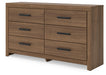 Broachmyn Dresser and Mirror - De Avenue Furniture