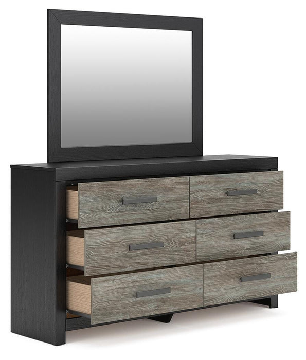 Broachmyn Dresser and Mirror - De Avenue Furniture