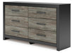 Broachmyn Dresser and Mirror - De Avenue Furniture