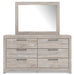 Broachmyn Dresser and Mirror - De Avenue Furniture