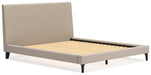 Cielden Upholstered Bed with Roll Slats - De Avenue Furniture