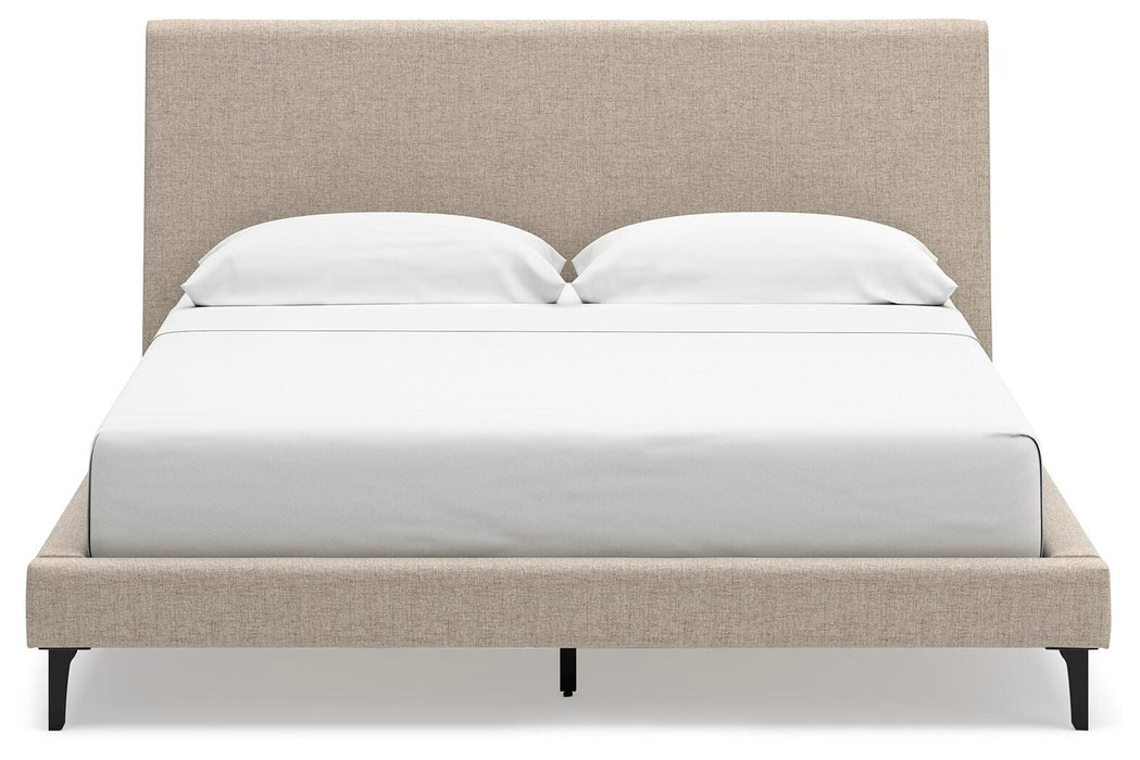 Cielden Upholstered Bed with Roll Slats - De Avenue Furniture